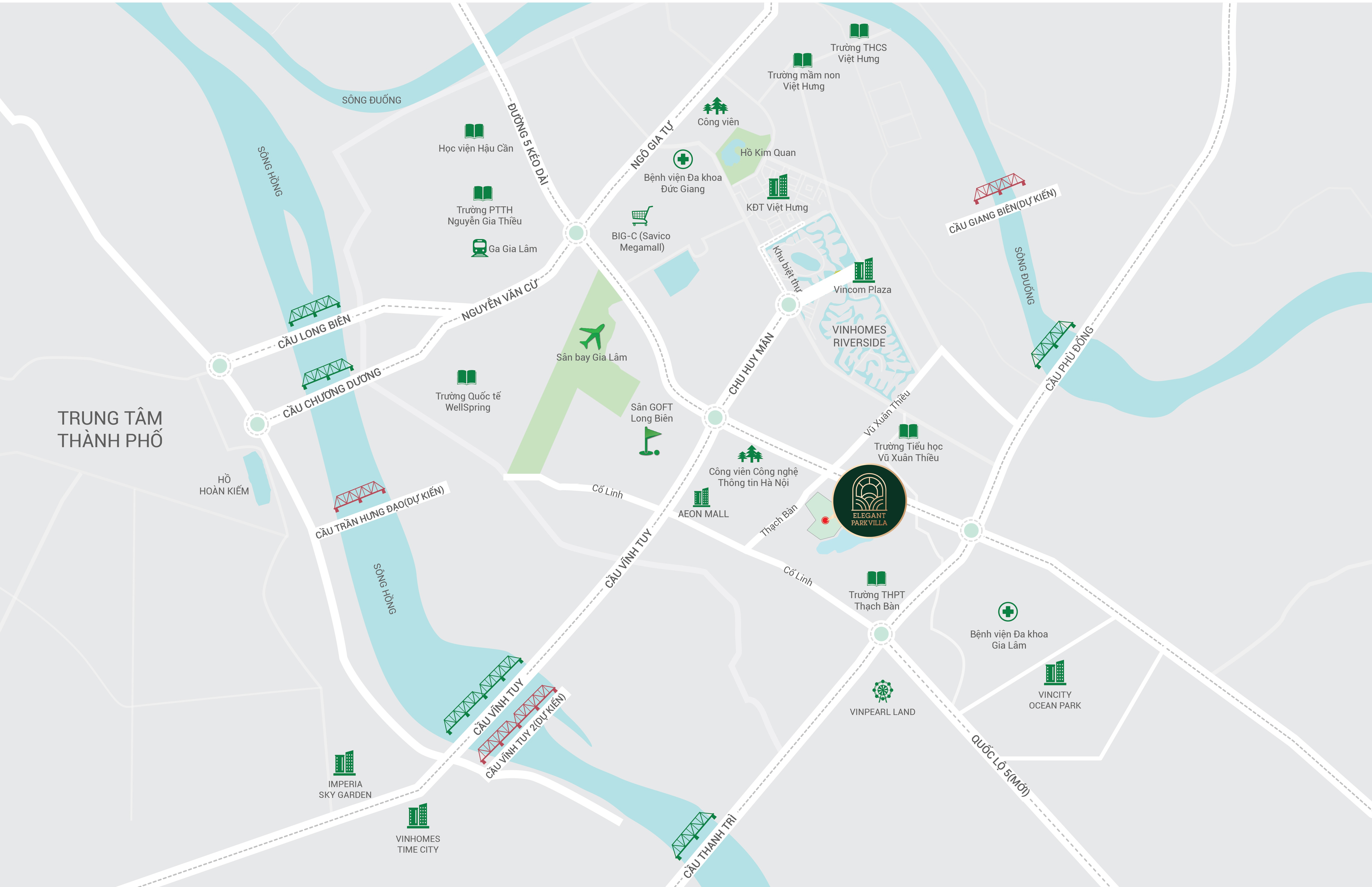 khu đô thị elegant park villa