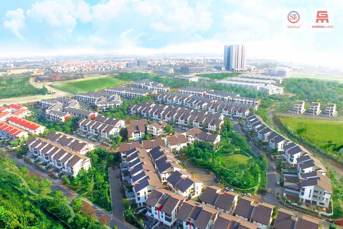 toàn cảnh khu đô thị gamuda garden