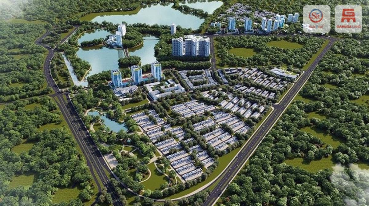 phối cảnh khu đô thị gamuda garden