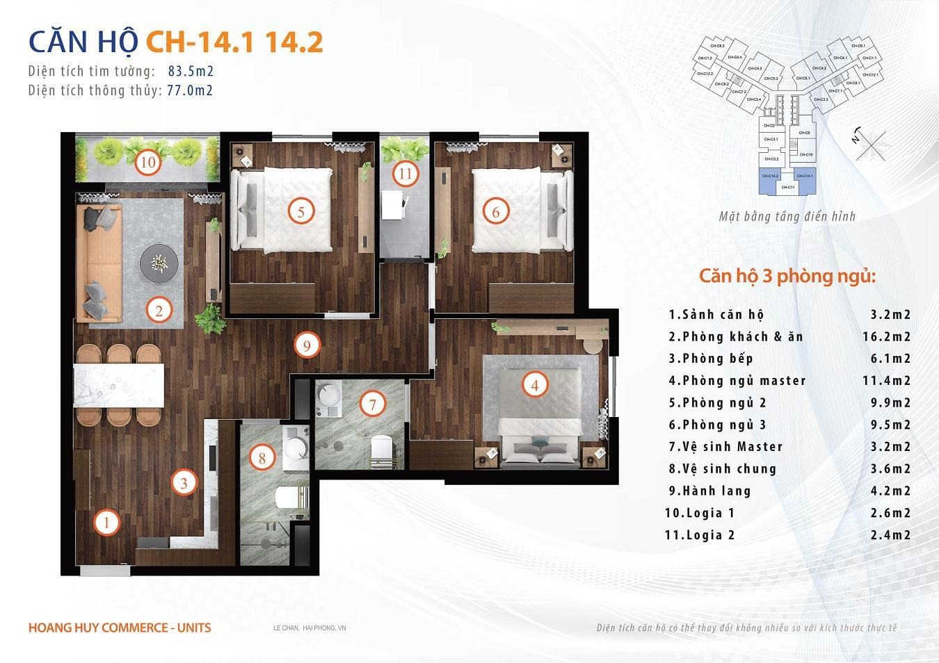 khu đô thị hoàng huy commerce