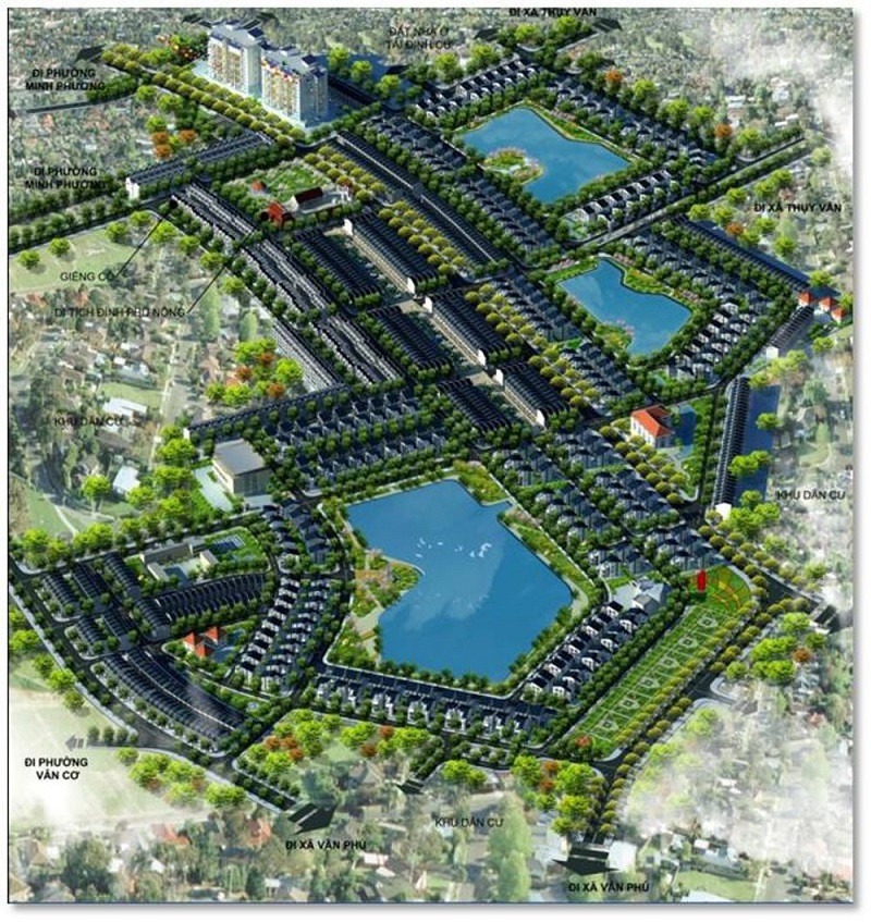 khu đô thị minh phương