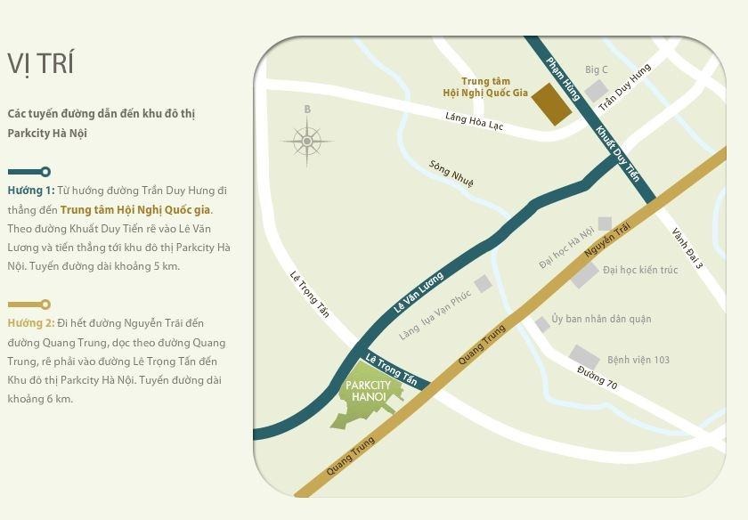 khu đô thị park city