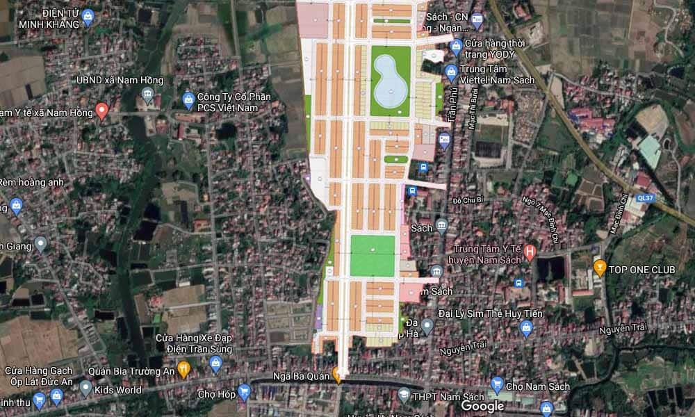 khu đô thị phía tây nam sách