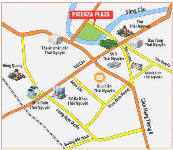 vị trí khu đô thị picenza plaza