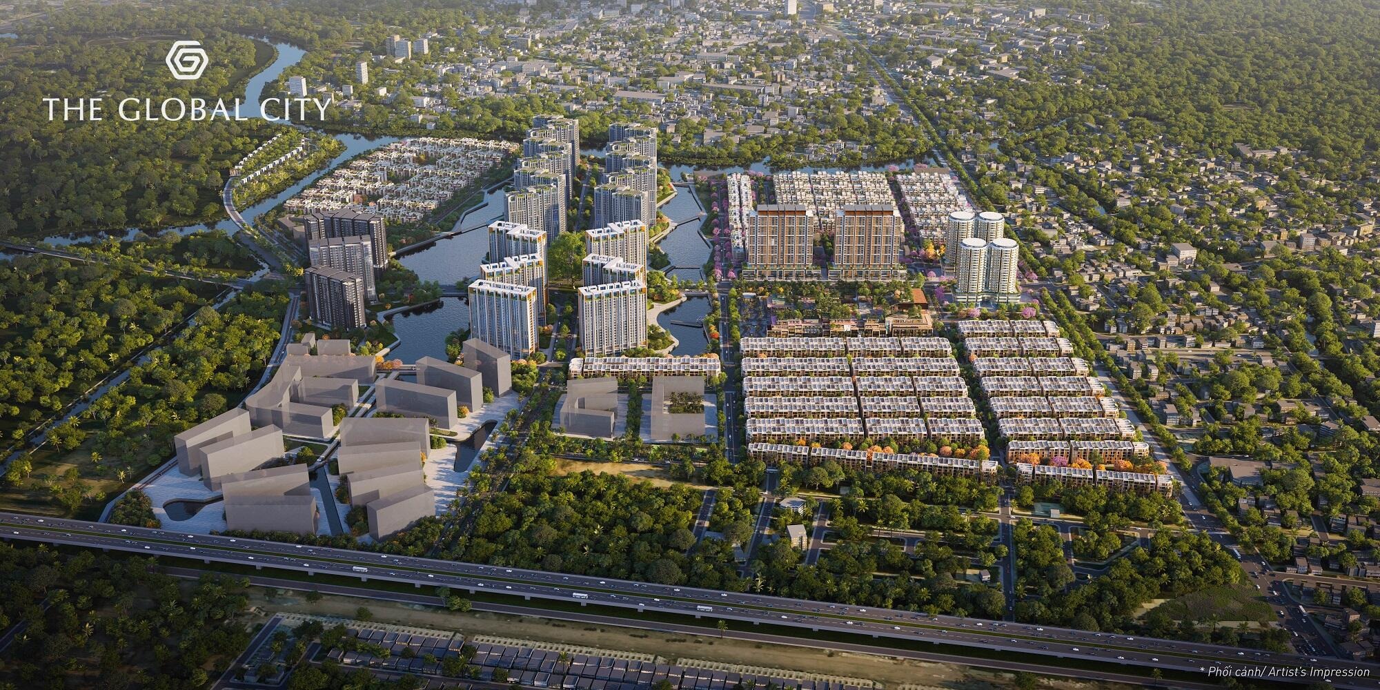 khu đô thị the global city