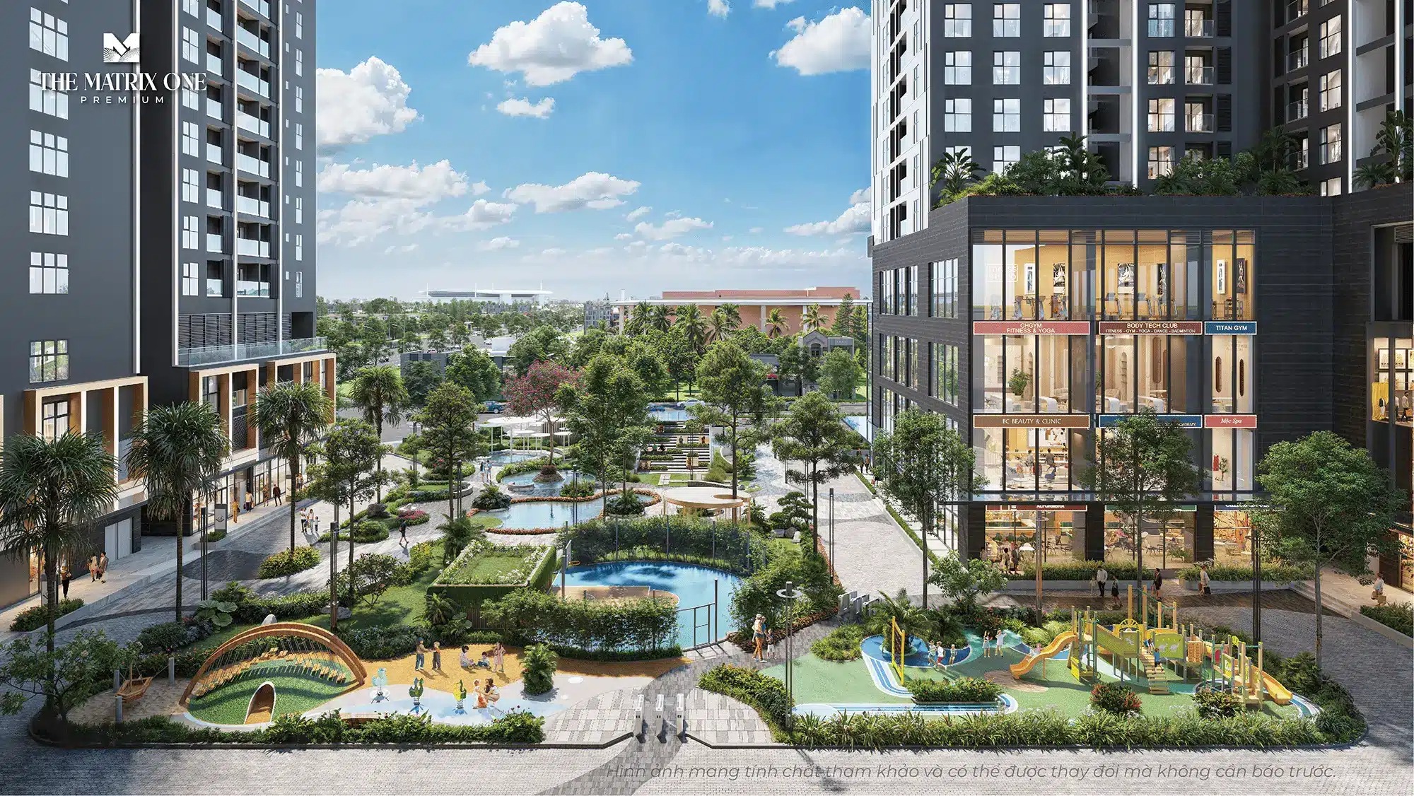 khu đô thị The Martrix One