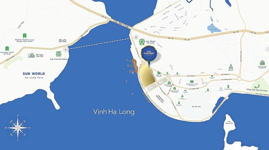 khu đô thị the sapphire residence hạ long