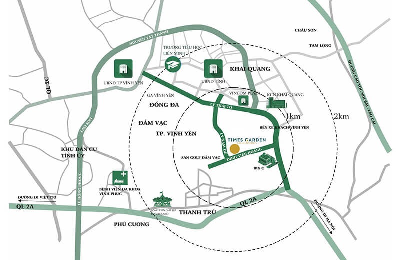khu đô thị time garden vĩnh yên