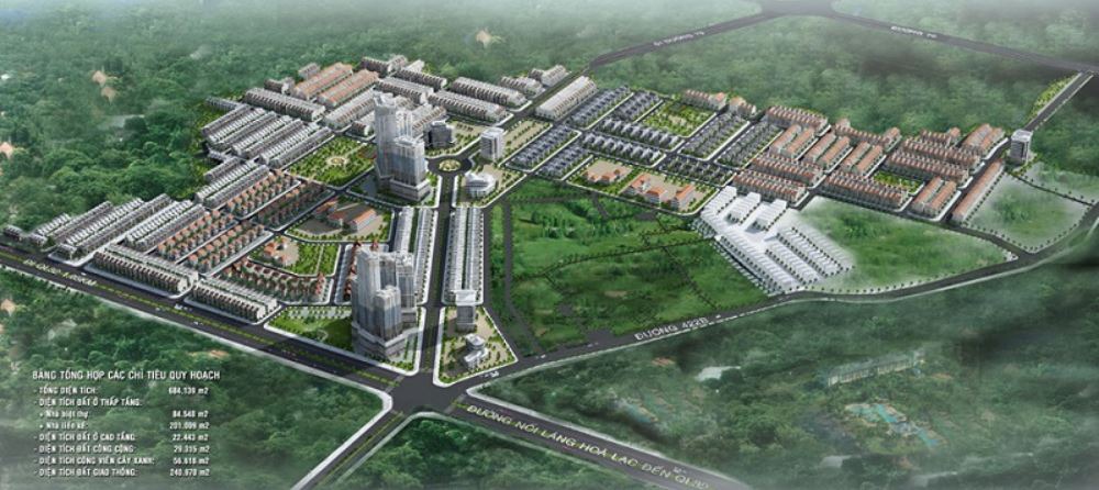 bản dựng khu đô thị vân canh hoài đức