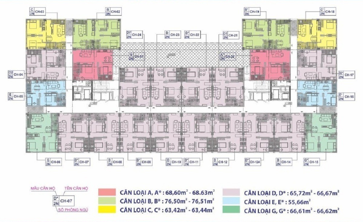 mặt bằng khu đô thị vân canh hoài đức