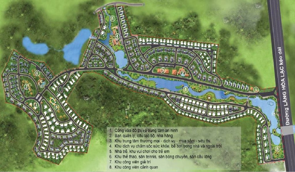 khu đô thị xanh villas hà nội