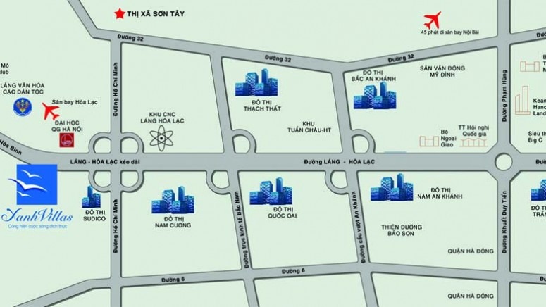 khu đô thị xanh villas hà nội