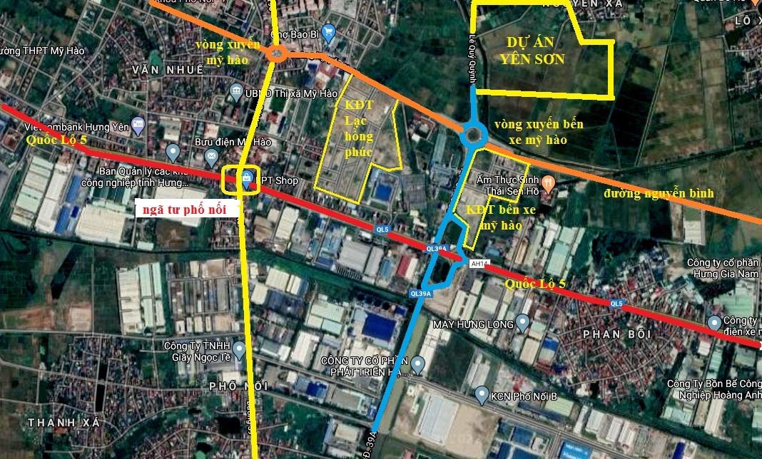 khu đô thị yên sơn hưng yên