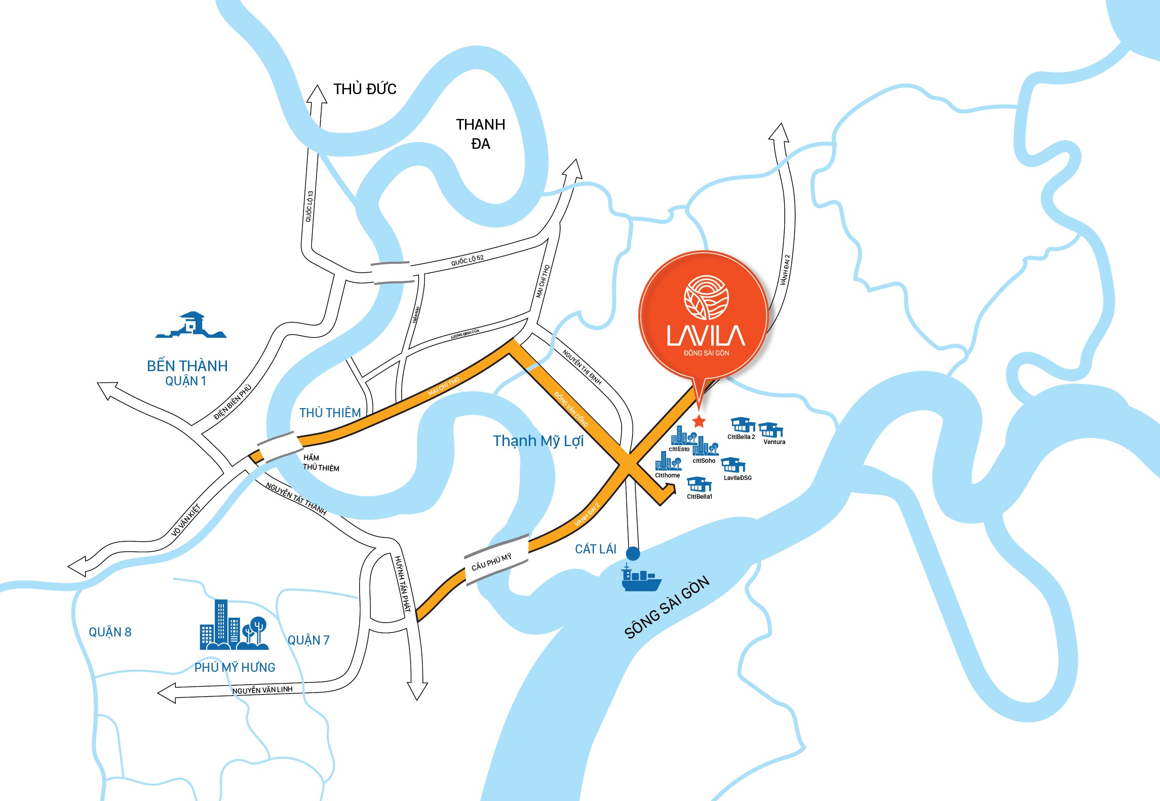 khu đô thị lavila đông sài gòn