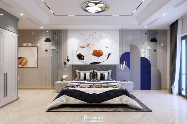 Vì sao cần thiết kế nội thất phòng ngủ trẻ em ấn tượng và độc lạ