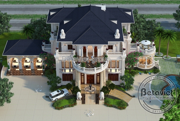 Ấn tượng những biệt thự vườn mái Thái xanh mát mắt