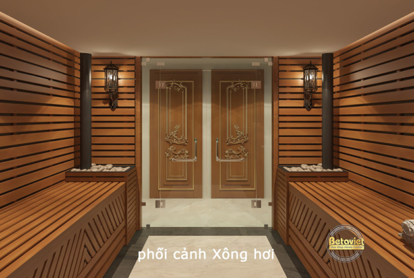 Nội thất phòng xông hơi biệt thự KĐT Ciputra NT22030