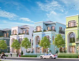 Kiến trúc biệt thự hiện đại 3 tầng tại KĐT Lake Hill Residences KT22184