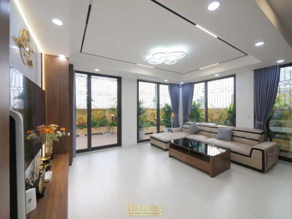 Thi công nội thất căn hộ penthouse hiện đại – TC23821