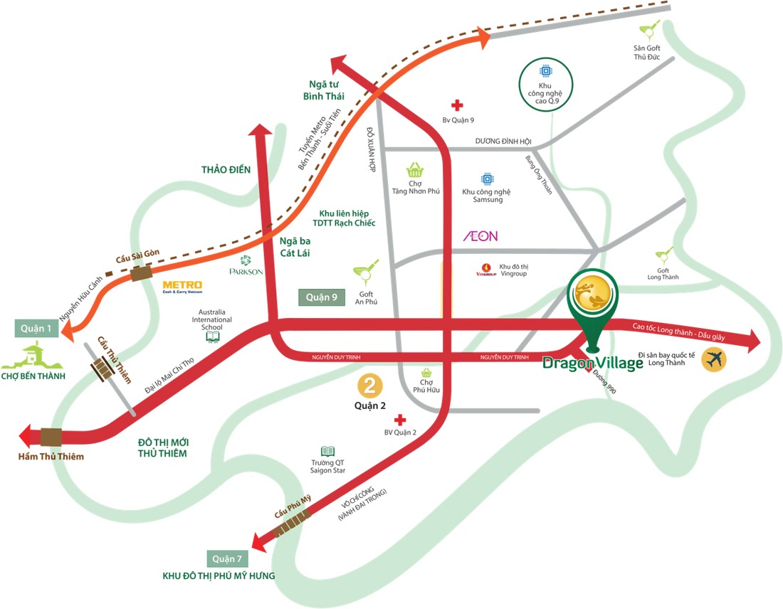khu đô thị dragon village