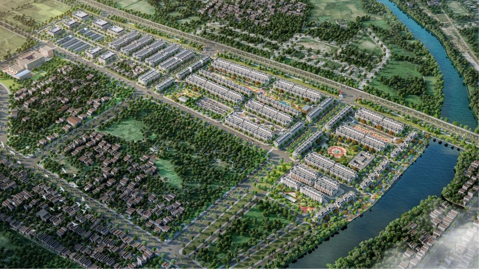 khu đô thị hoàng huy green river