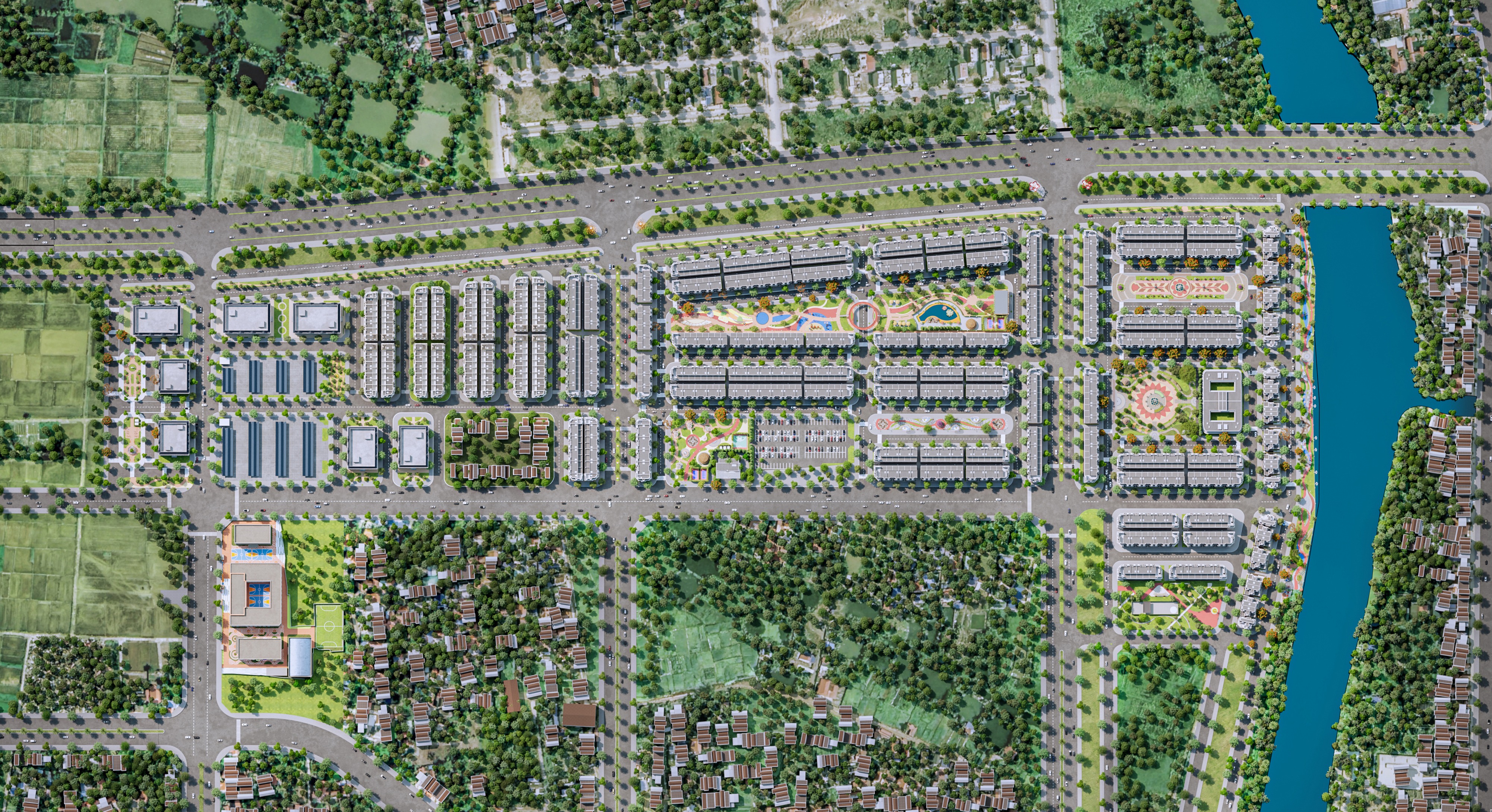 khu đô thị hoàng huy green river