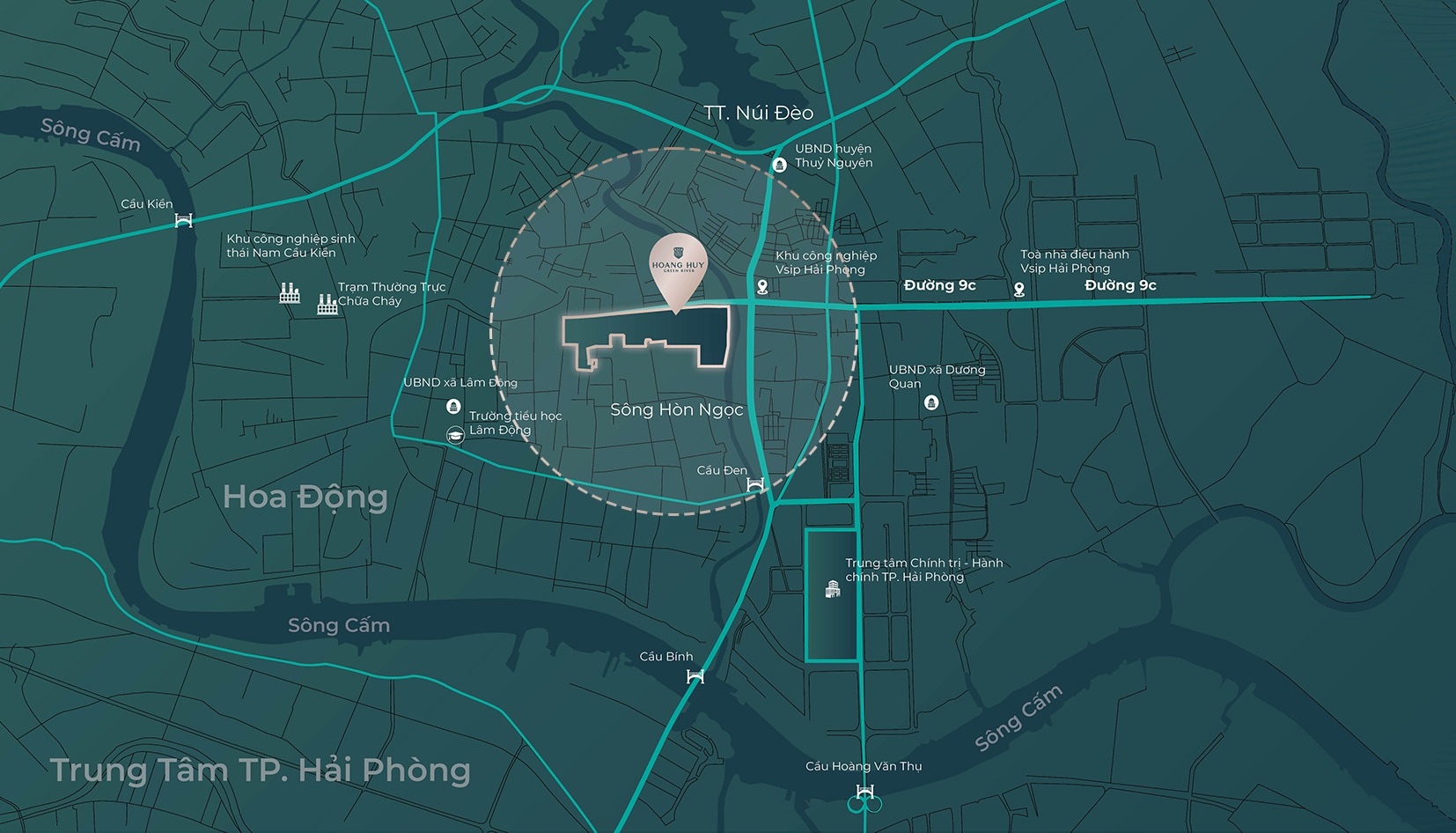 khu đô thị hoàng huy green river