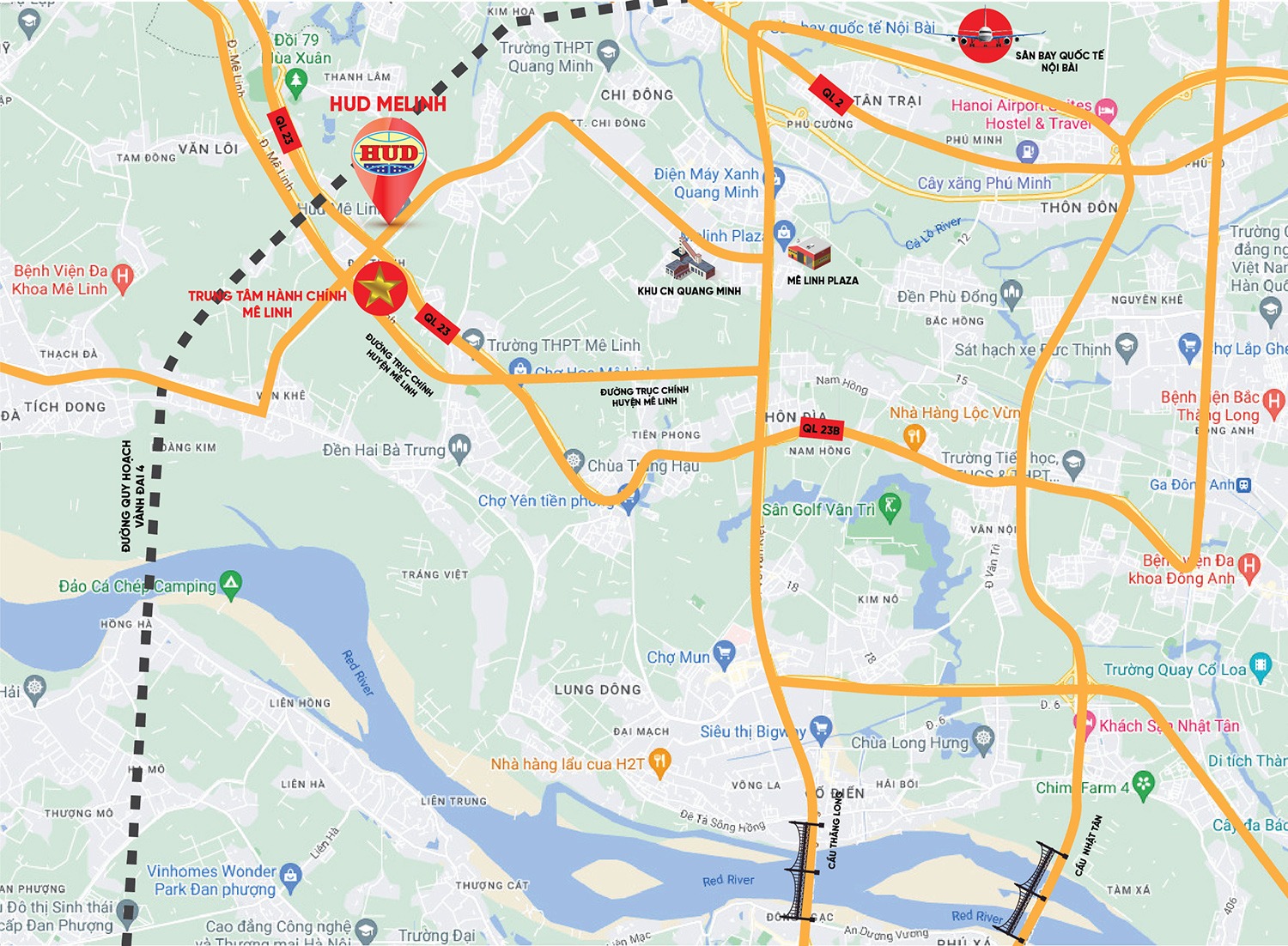 khu đô thị hud mê linh central