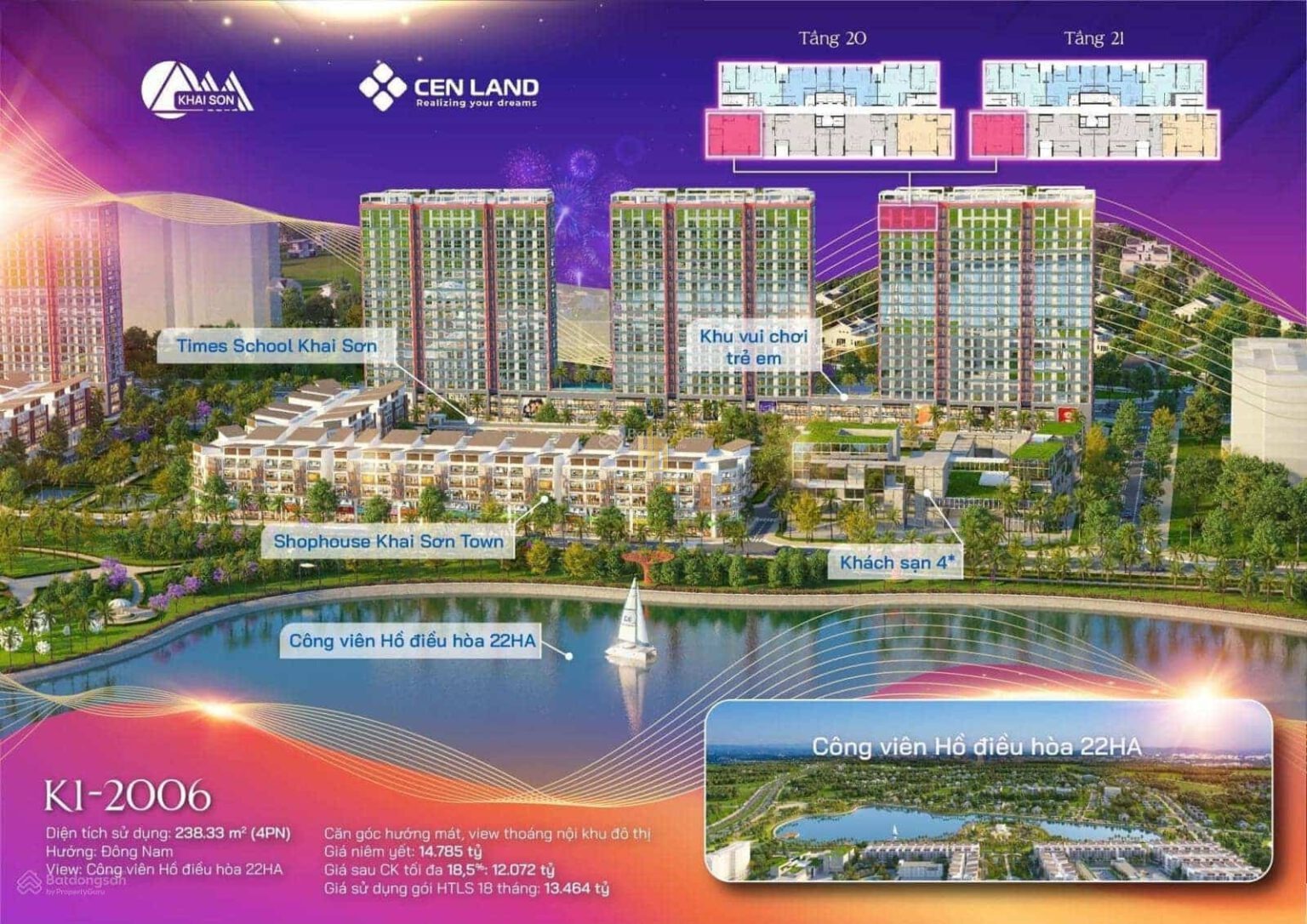 khu đô thị khai sơn city