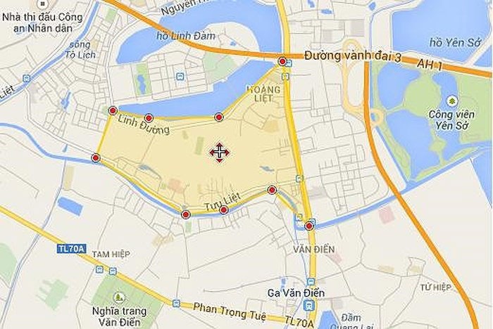 khu đô thị linh đàm