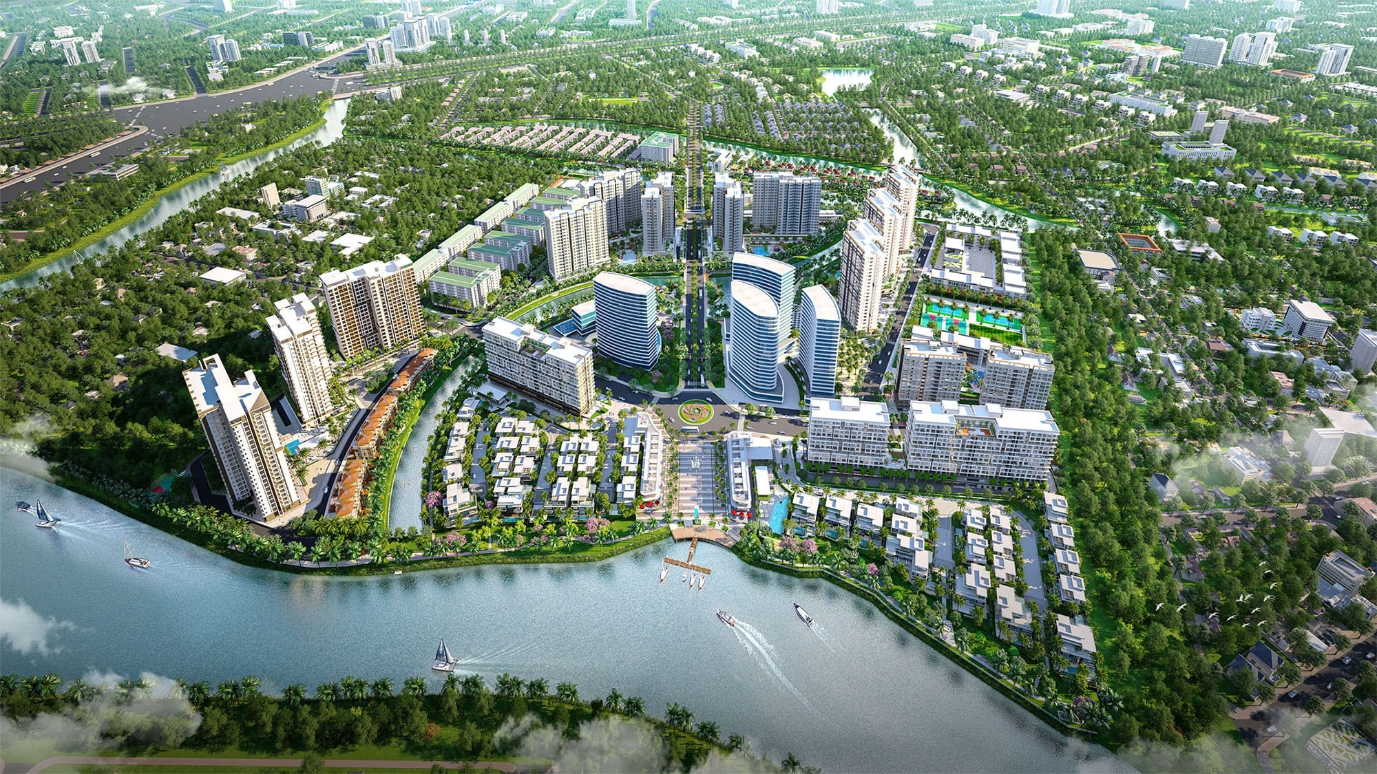 khu đô thị Mizuki Park