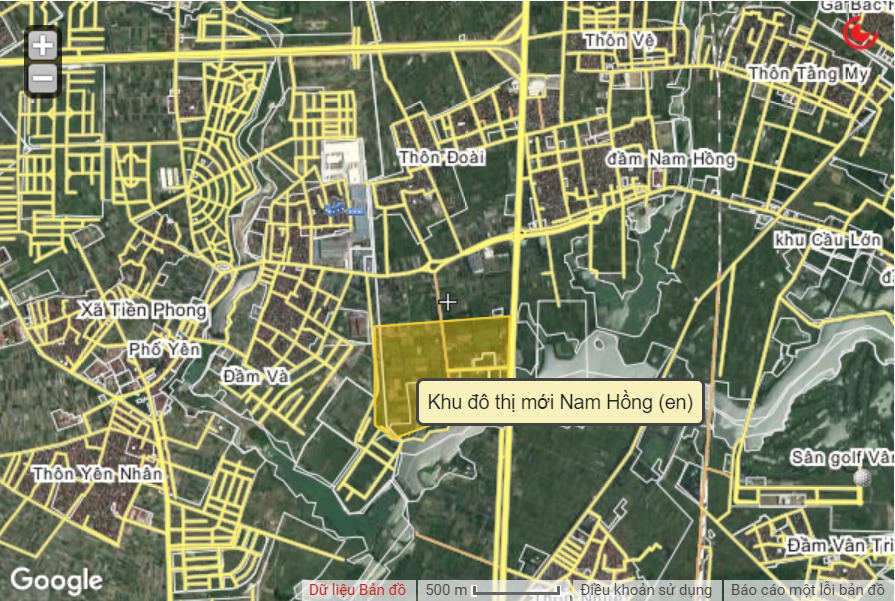 khu đô thị nam hồng