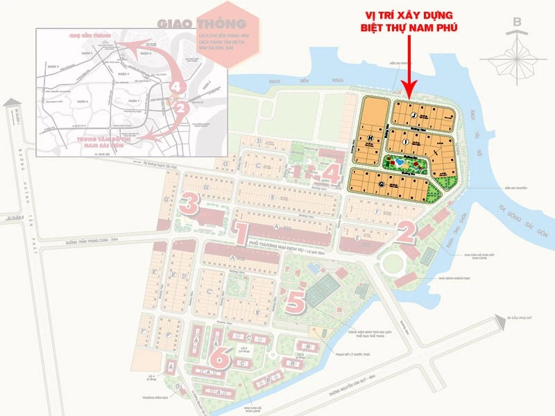 khu đô thị nam phú villas