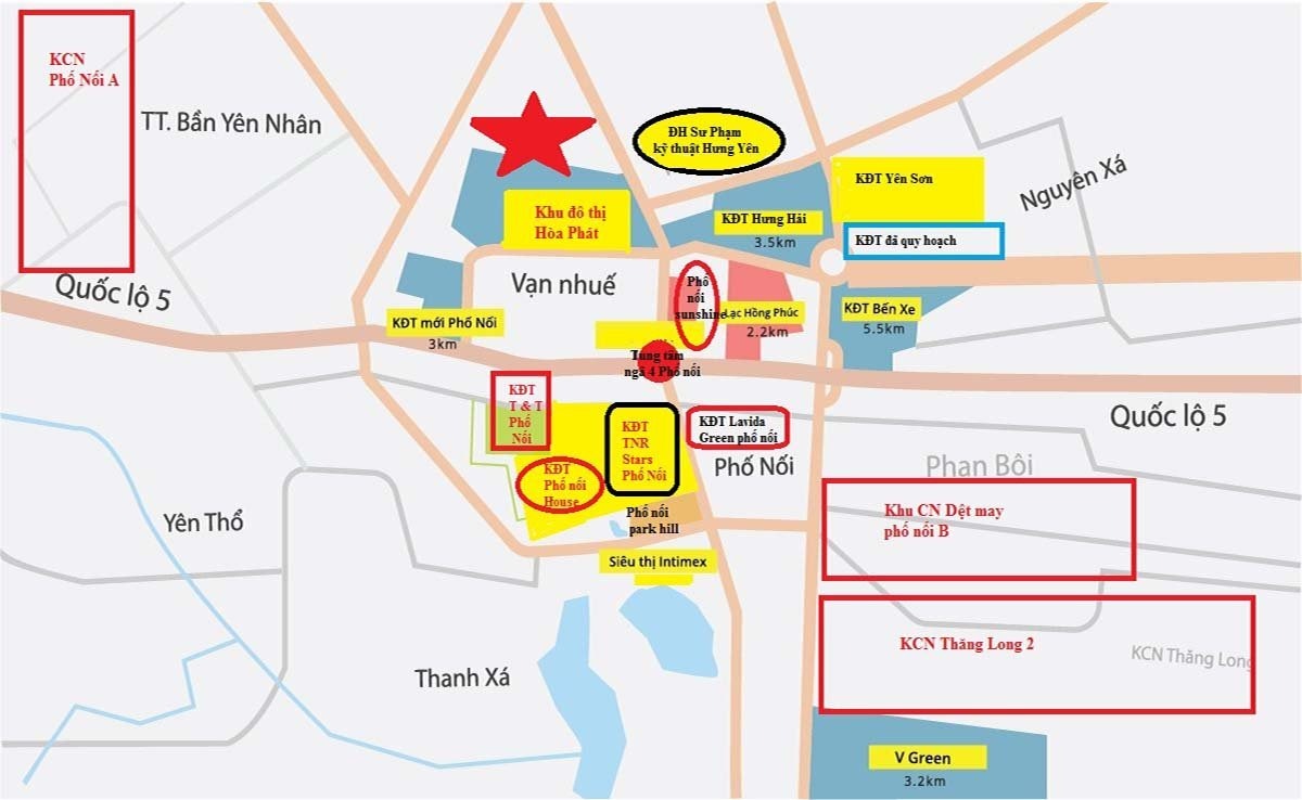 khu đô thị phố nối hoà phát
