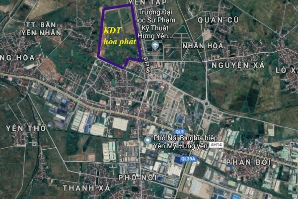 khu đô thị phố nối hoà phát