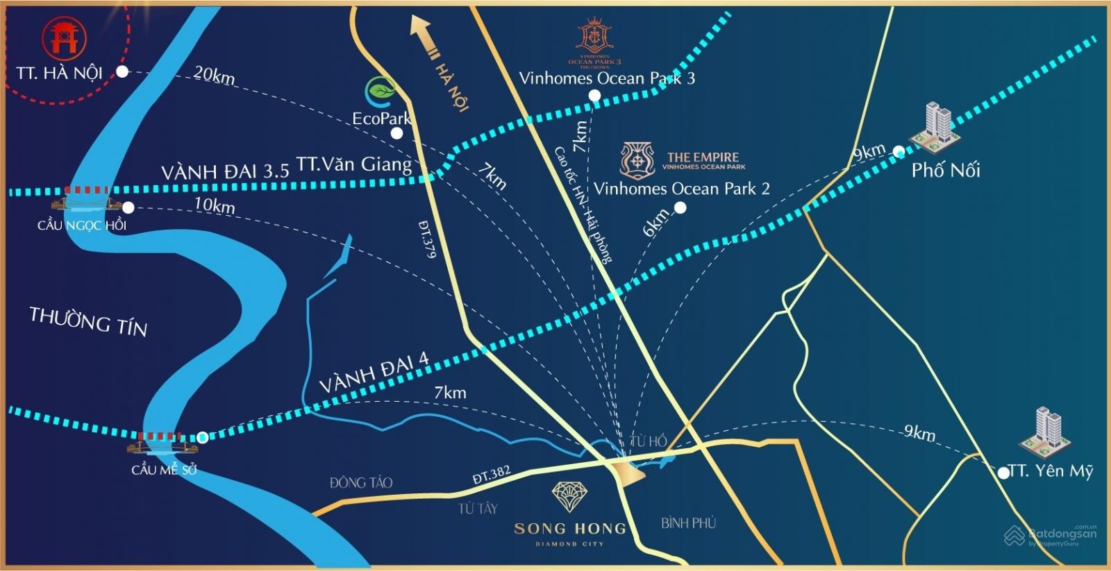 khu đô thị sông hồng diamond