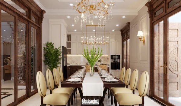 Thiết kế nội thất phòng ăn phong cách Art Deco NT19029