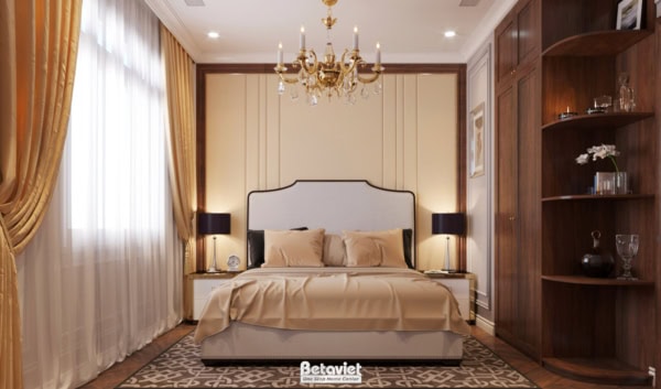 Thiết kế nội thất phòng ngủ phong cách Art Deco NT19029