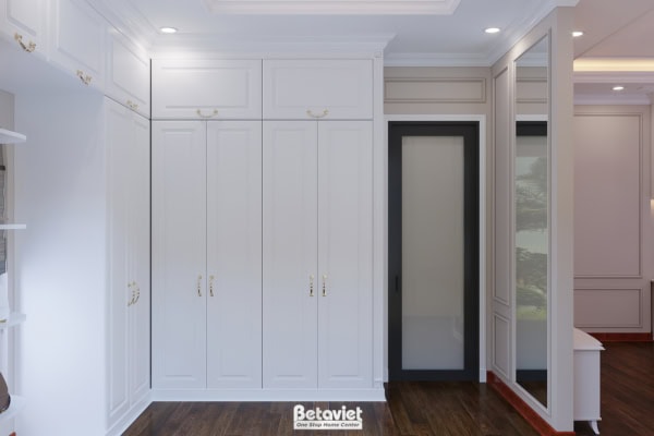 Phòng thay đồ biệt thự tân cổ điển KĐT Đại Dương NT22095