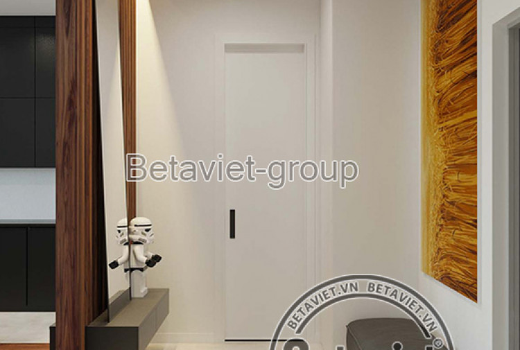 Thiết kế hành lang căn hộ hiện đại NT20492