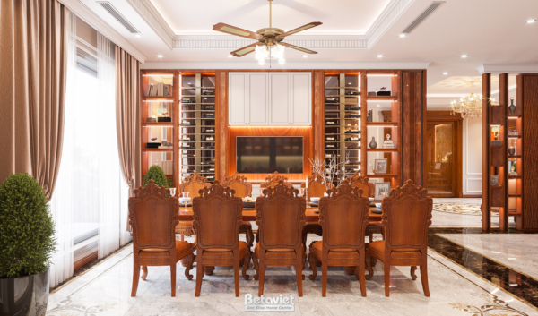 Thiết kế phòng ăn ngoài trời NT22108