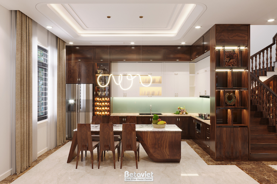 Thiết kế phòng bếp phong cách hiện đại NT22067