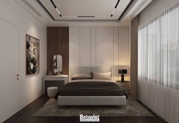 Thiết kế phòng ngủ biệt thự hiện đại KĐT Starlake Tây Hồ NT22151