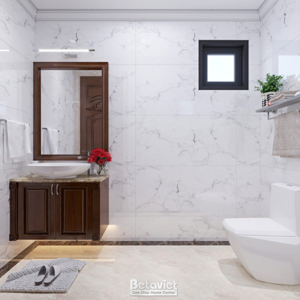 Thiết kế nội thất phòng tắm tân cổ điển NT22015