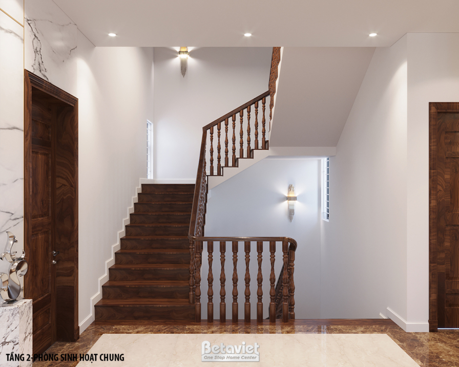 Mẫu nội thất biệt thự phong cách hiện đại tại Thái Nguyên NT22067