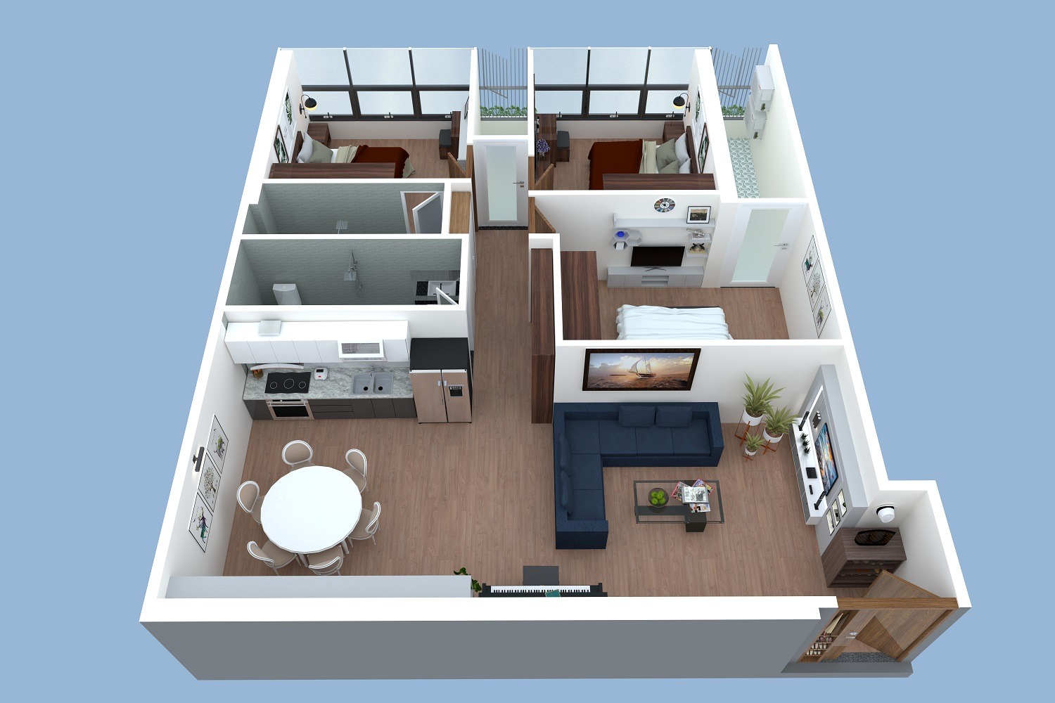 dự án chung cư mhd trung văn