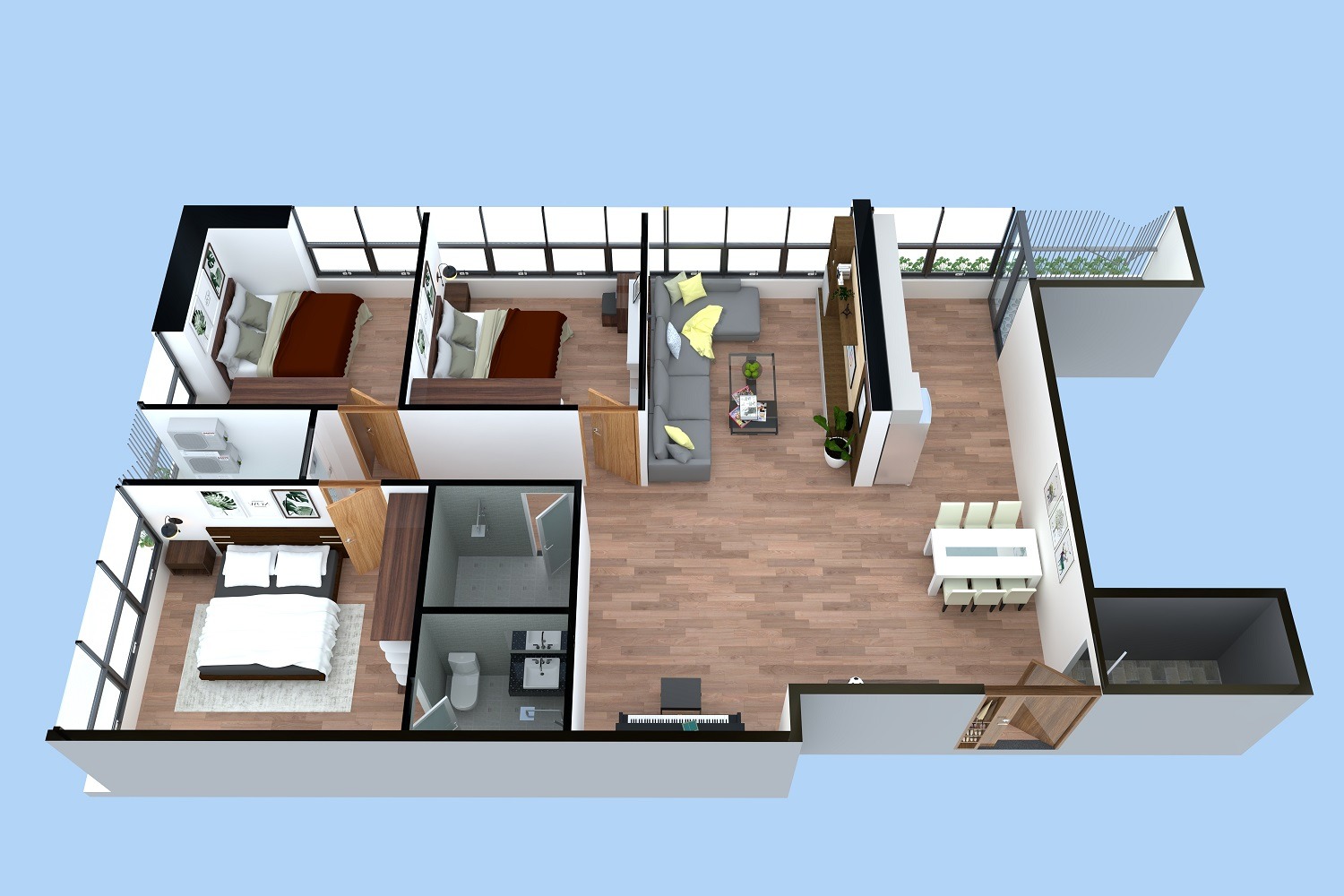 dự án chung cư mhd trung văn