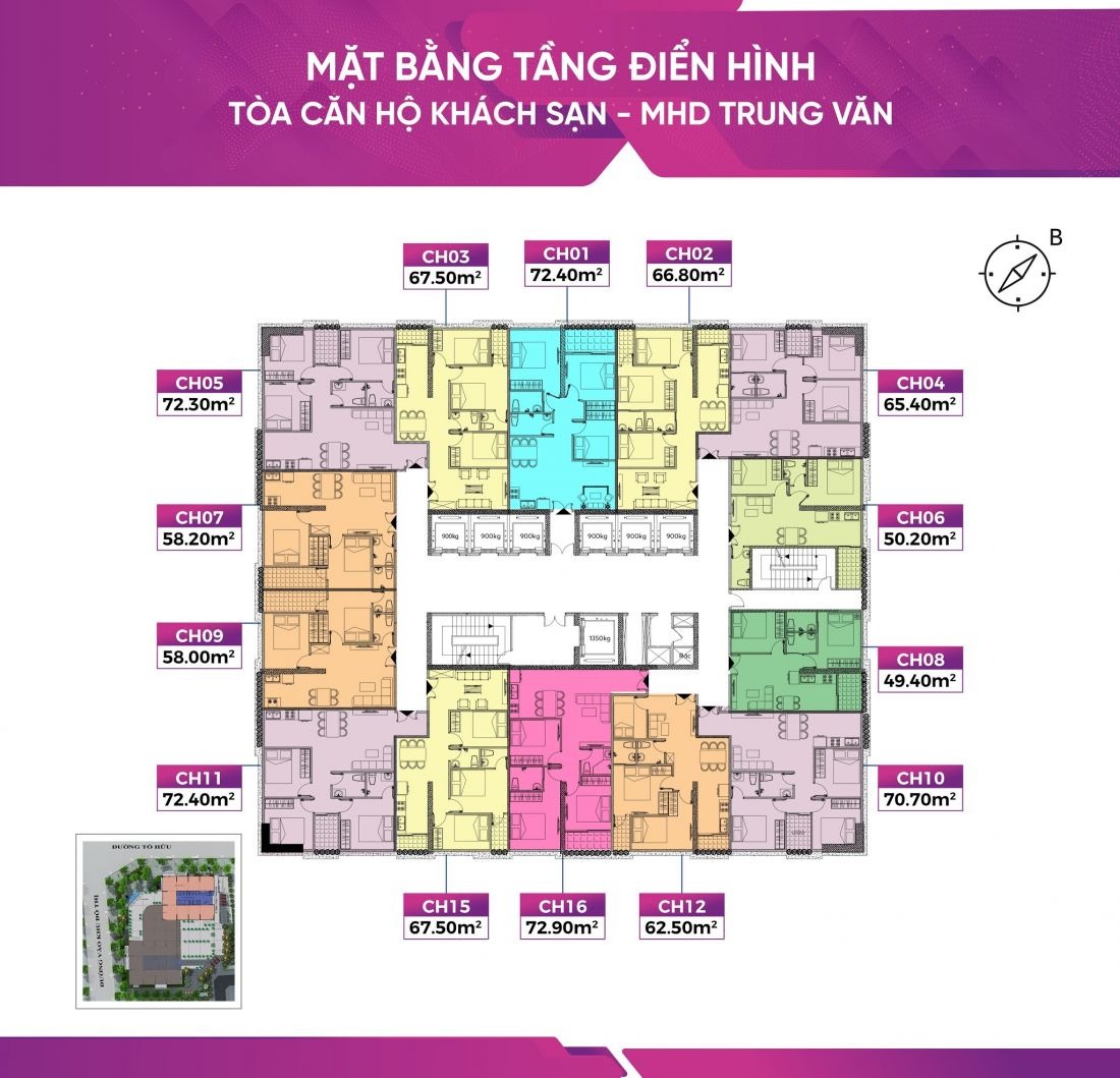 dự án chung cư mhd trung văn