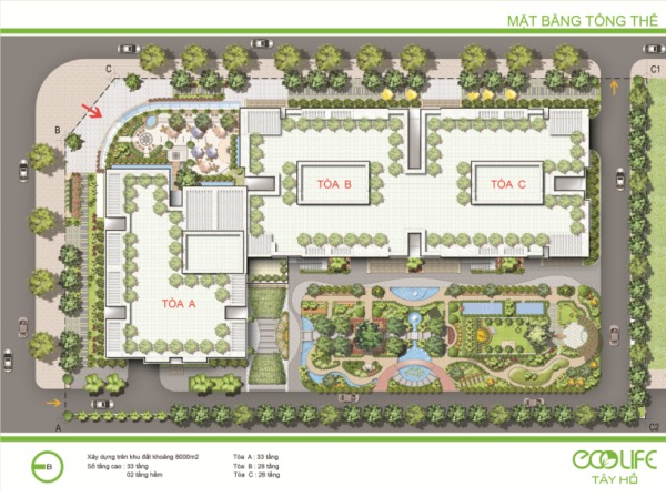 dự án khu đô thị ecolife tây hồ
