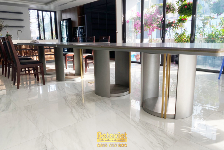 Lắp đặt nội thất biệt thự hiện đại Monbay Hạ Long – TC21056